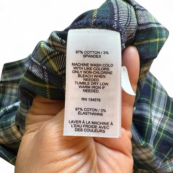 Vineyard Vines Blue and Green Checkered Shirt - Picture 5 of 5